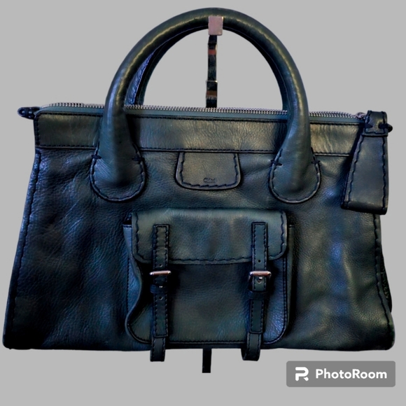 Vintage Green Chloe Edith satchel - Picture 3 of 12